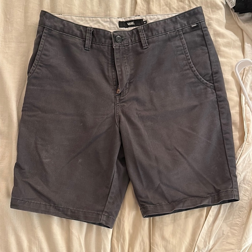 Vans navy shorts size 32